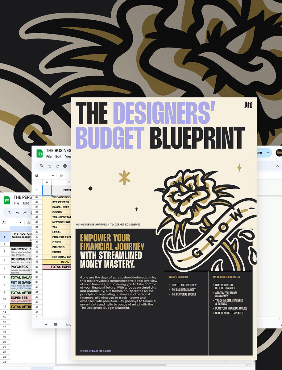 The Designers' Budget Blueprint